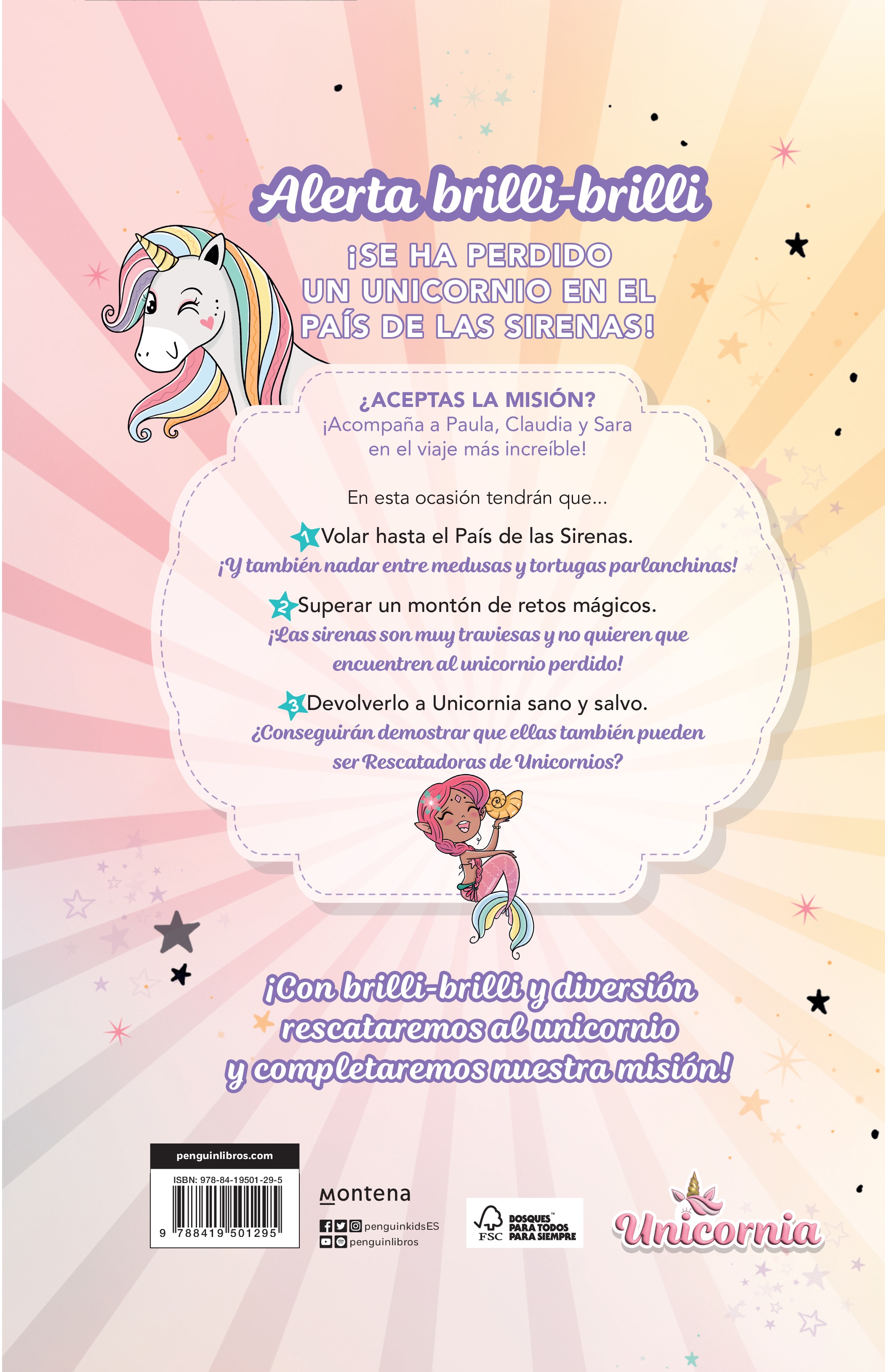 Rescatadoras de Unicornios 1: Viaje al país de las sirenas (Tapa dura) 2