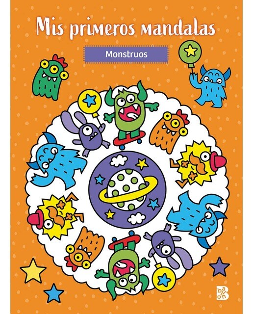 Imagen 0 de MIS PRIMEROS MANDALAS - MONSTRUOS  (Tapa blanda)