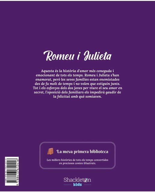 Imagen 0 de Romeu i Julieta: Adaptat per a nens  (Tapa dura)