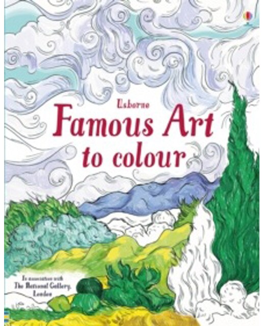 Famous Art To Colour 1