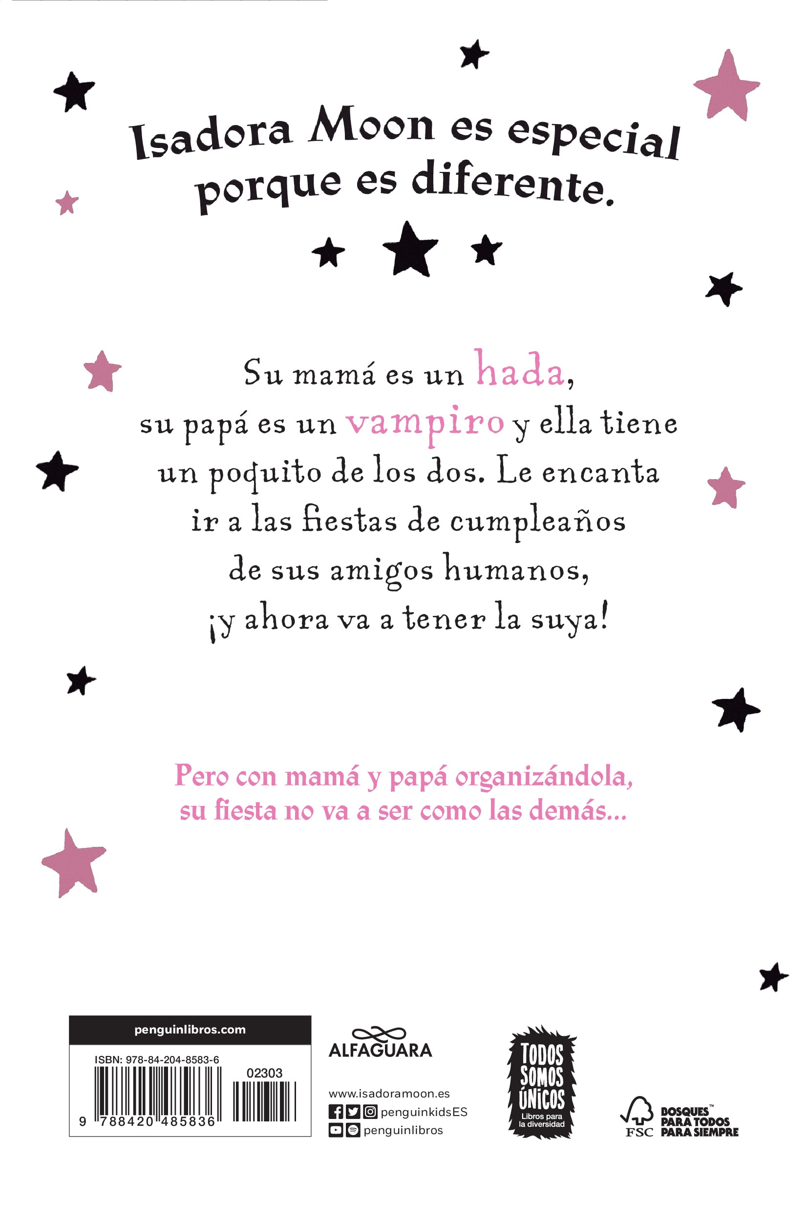 Isadora Moon 3 - Isadora Moon celebra su cumpleaños: ¡Un libro mágico con purpurina en la cubierta!  (Tapa blanda) 2