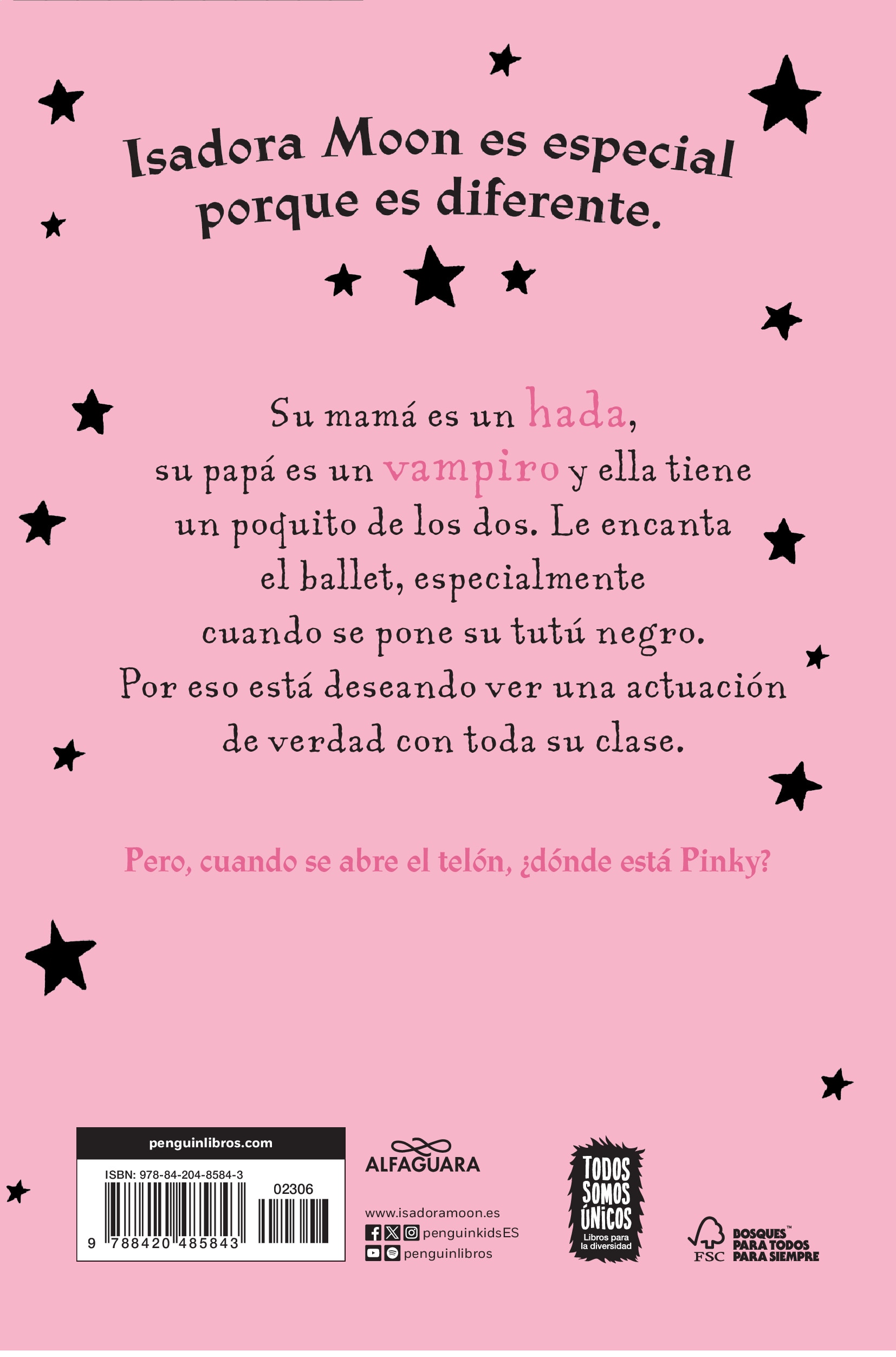 Isadora Moon 4 - Isadora Moon va al ballet: ¡Un libro con destellos mágicos en la cubierta! (Tapa blanda) 2