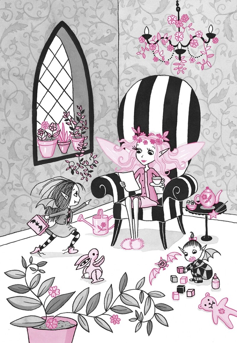 Isadora Moon 4 - Isadora Moon va al ballet: ¡Un libro con destellos mágicos en la cubierta!  (Tapa blanda) 3