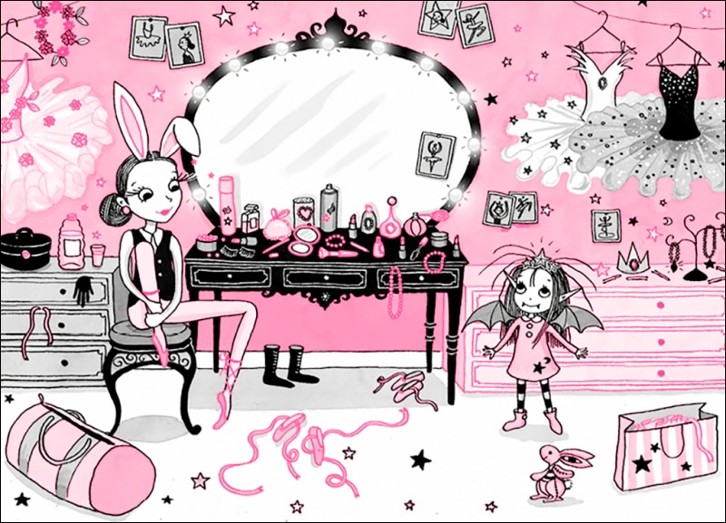 Isadora Moon 4 - Isadora Moon va al ballet: ¡Un libro con destellos mágicos en la cubierta! (Tapa blanda) 7