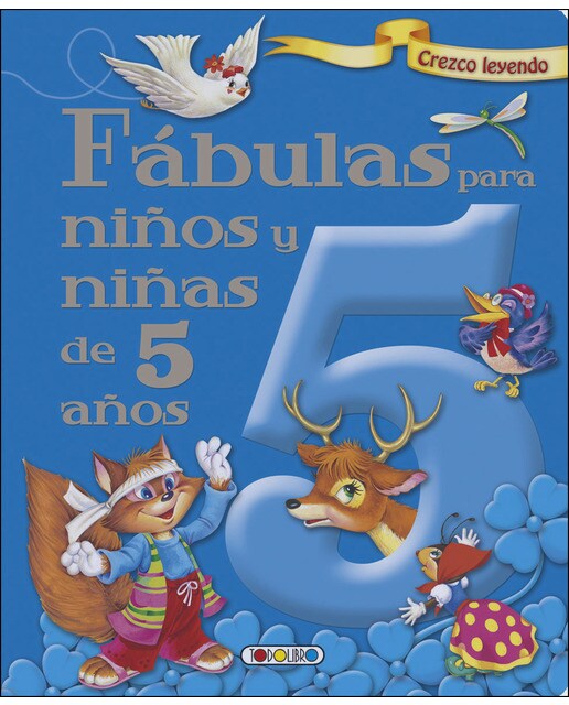 Fábulas para niños y niñas de cinco años