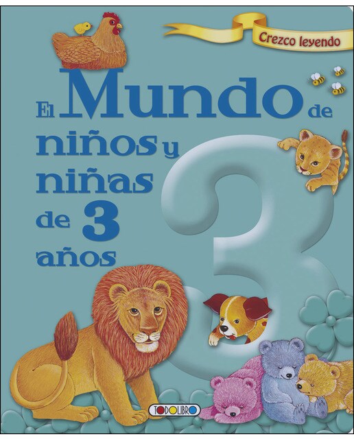 El mundo de niños y niñas de tres años