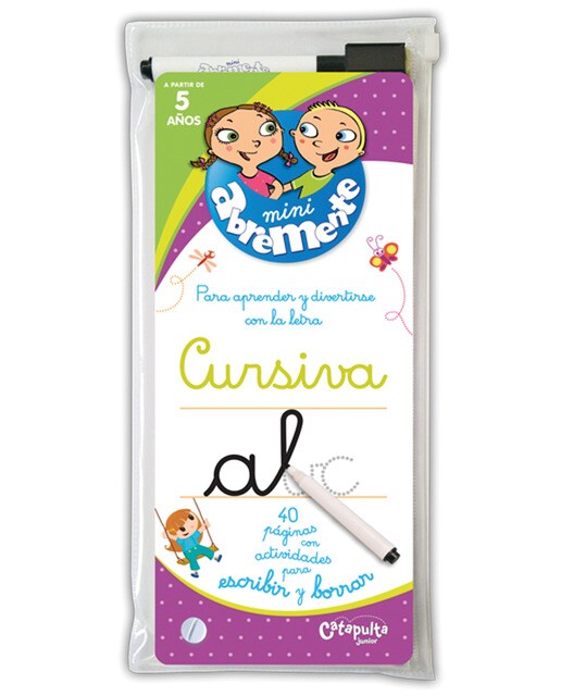 Abremente para escribir y borrar - Cursiva 1