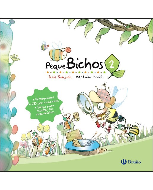 Imagen 0 de Pequebichos 2: Pictogramas, cd con canciones, piezas para montar los pequebichos