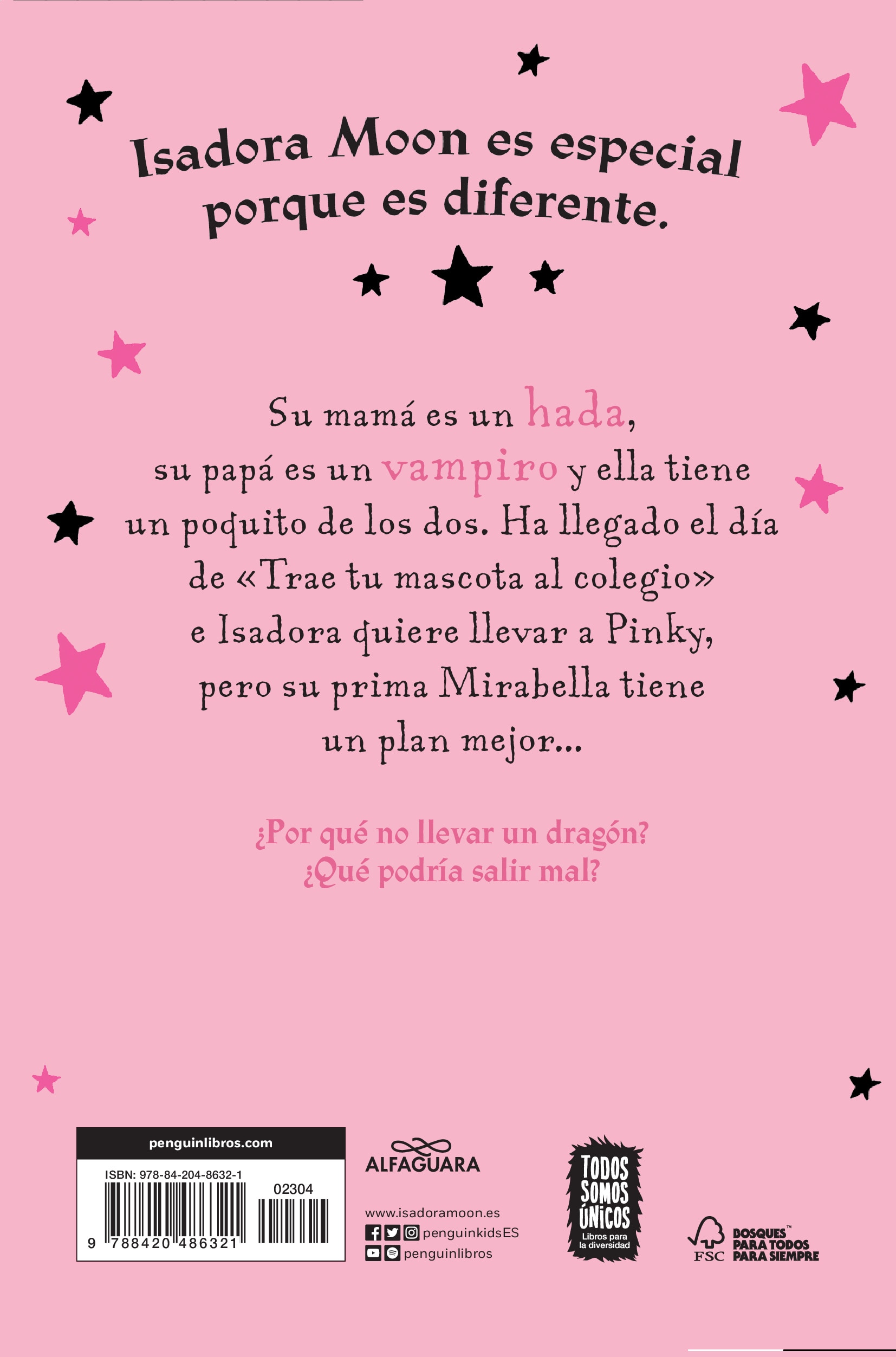 Isadora Moon 5 - Isadora Moon se mete en un lío: ¡Un libro mágico con purpurina en la cubierta!  (Tapa blanda) 2