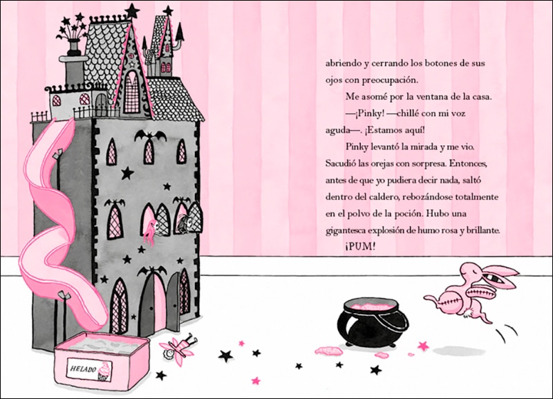 Isadora Moon 5 - Isadora Moon se mete en un lío: ¡Un libro mágico con purpurina en la cubierta!  (Tapa blanda) 5