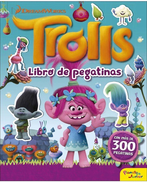 Trolls. Libro de pegatinas(Tapa blanda) 1