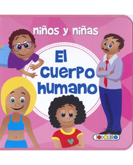Niños y niñas el cuerpo humano (Capa dura) 1