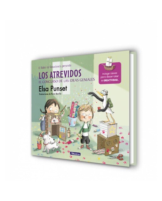 Los atrevidos y el concurso de las ideas geniales (Serie Los Atrevidos 8): Incluye claves para desarrollar la creatividad  (Tapa dura) 2