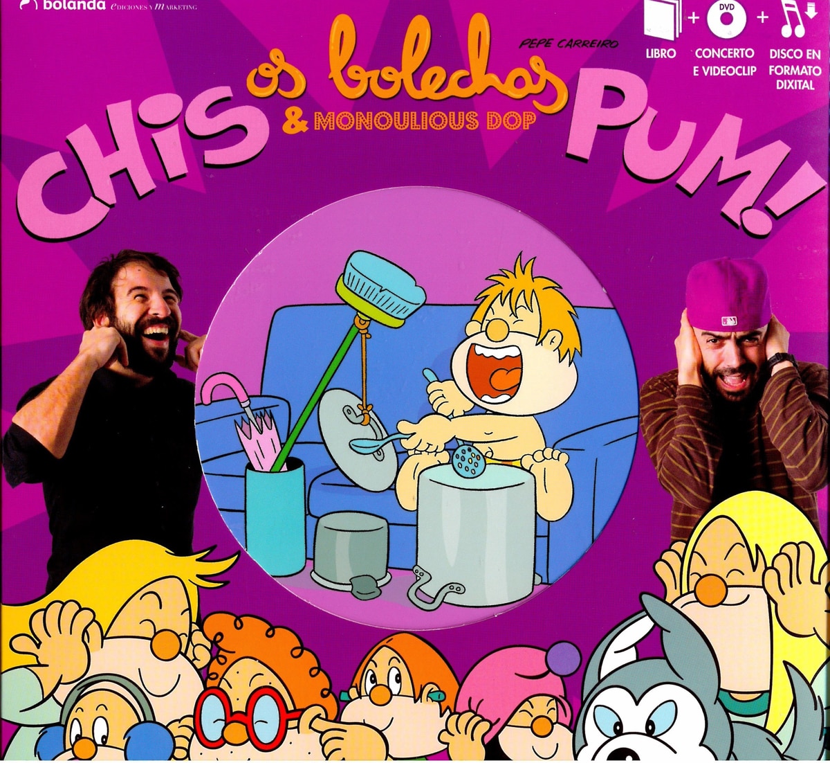 Os Bolechas Chis Pum (Conten CD E DVD) 1