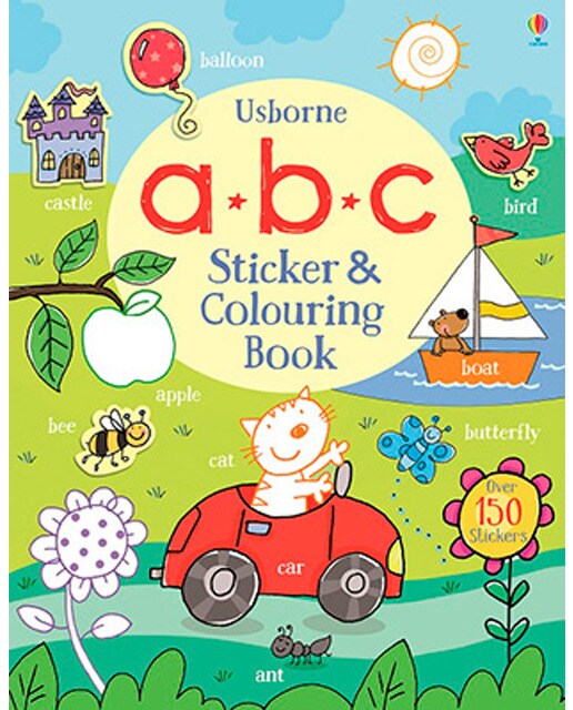 Abc Sticker And Colouring Book 1