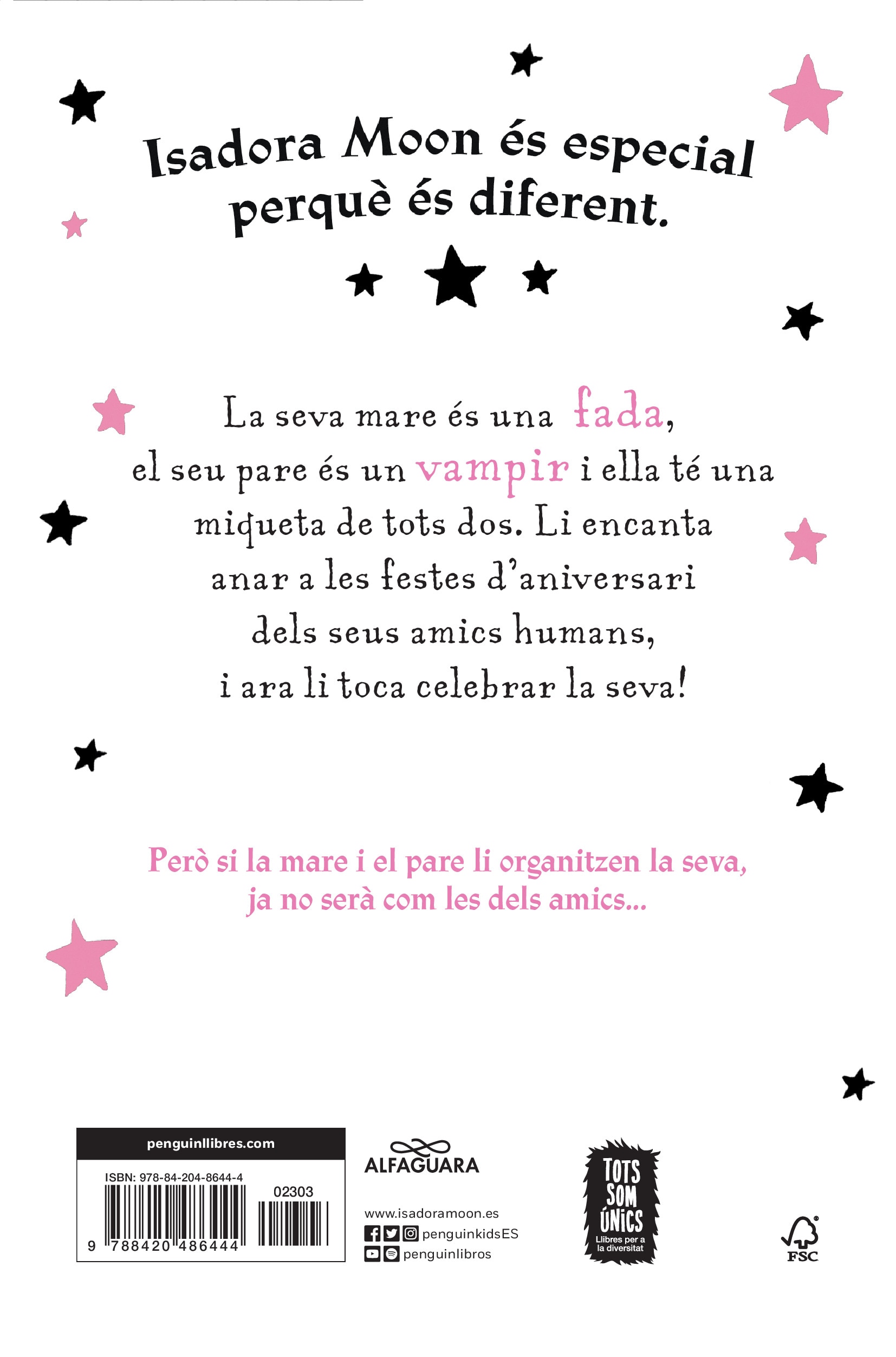 La Isadora Moon 3 - La Isadora Moon celebra el seu aniversari: Un llibre màgic amb purpurina a la coberta!  (Tapa blanda) 2