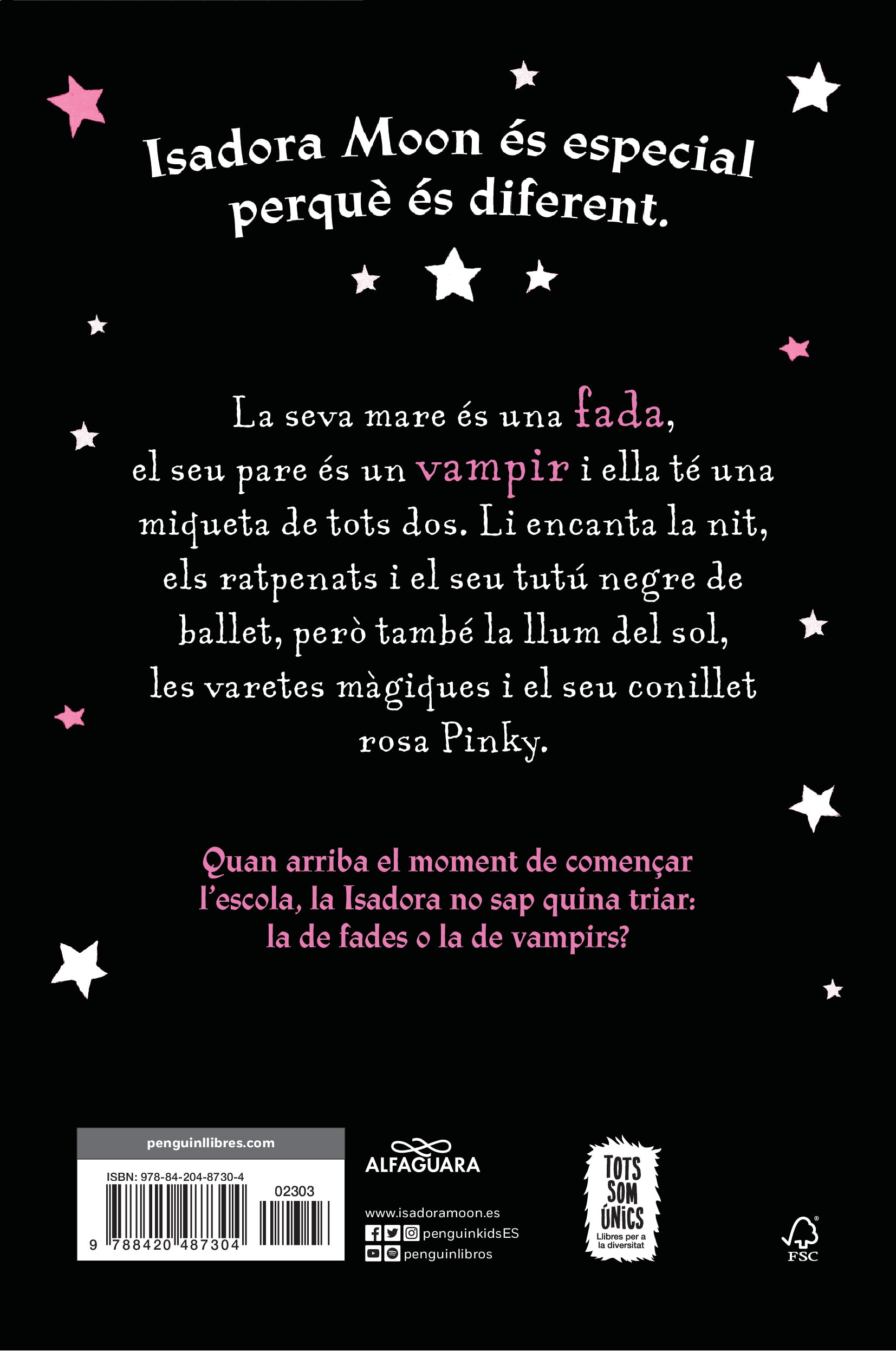 La Isadora Moon 1 - La Isadora Moon va a l'escola: Un llibre màgic amb purpurina a la coberta!  (Tapa blanda) 2