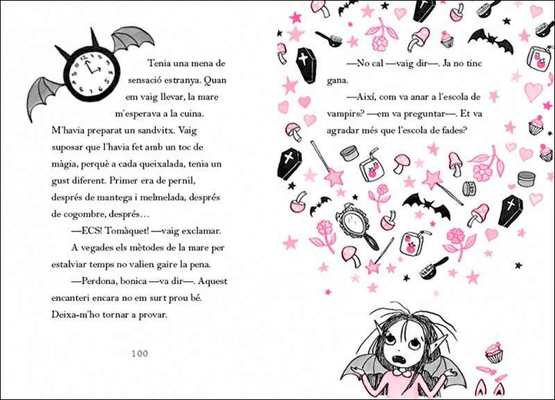 La Isadora Moon 1 - La Isadora Moon va a l'escola: Un llibre màgic amb purpurina a la coberta!  (Tapa blanda) 3
