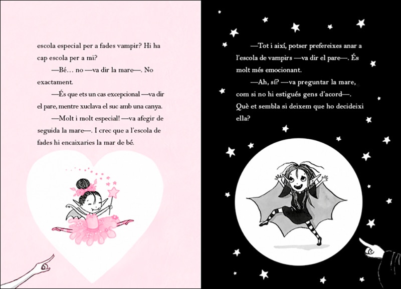 La Isadora Moon 1 - La Isadora Moon va a l'escola: Un llibre màgic amb purpurina a la coberta!  (Tapa blanda) 4