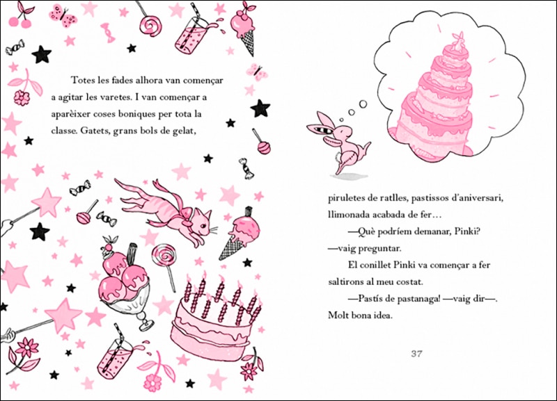 La Isadora Moon 1 - La Isadora Moon va a l'escola: Un llibre màgic amb purpurina a la coberta!  (Tapa blanda) 6