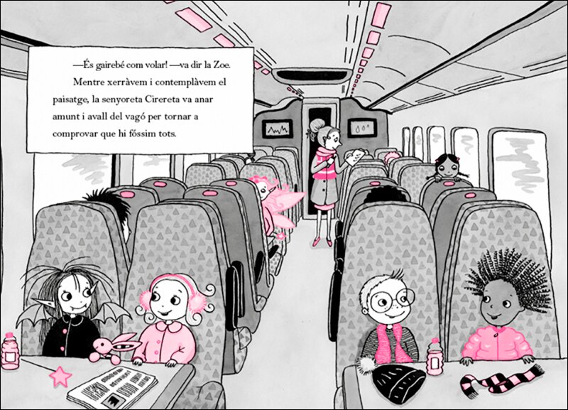 La Isadora Moon 4 - La Isadora Moon va al ballet: Un llibre màgic amb purpurina a la coberta!  (Tapa blanda) 3