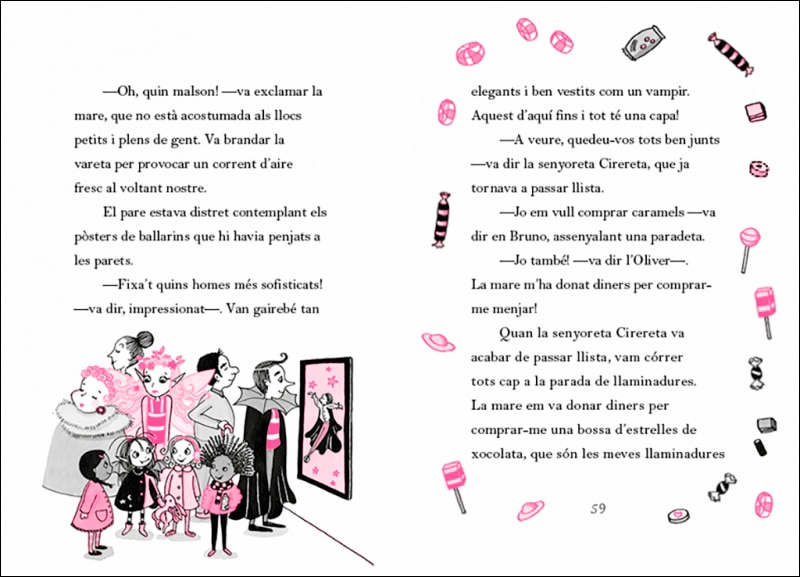 La Isadora Moon 4 - La Isadora Moon va al ballet: Un llibre màgic amb purpurina a la coberta!  (Tapa blanda) 4