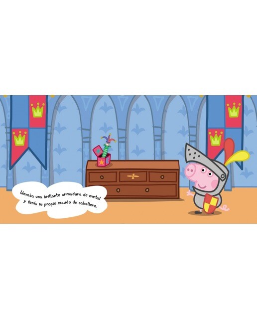 Peppa Pig. Un cuento - George y el dragón  (Tapa dura) 3