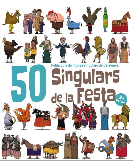 50 Singulars de la Festa per pintar. Volum 2 (Capa mole) 1