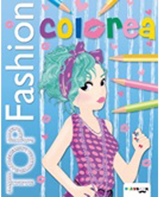 Top Fashion. Colorea. Rosa 1