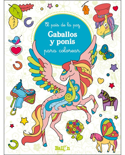Caballos Y Ponis Para Colorear 1