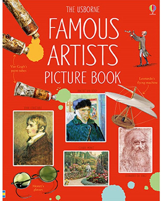 Famous Artists Sticker Book 1