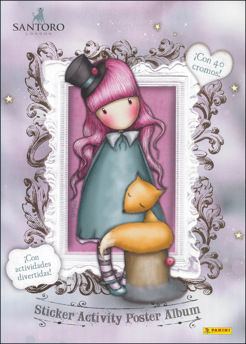 Sticker activity poster santoro london nº 6