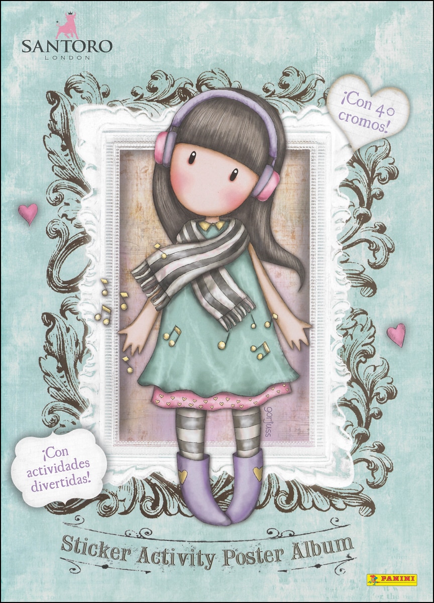 Sticker activity poster santoro london nº 5