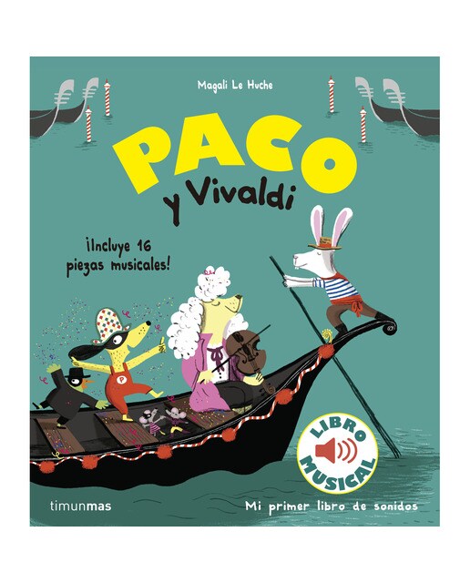 Imagen 0 de Paco y Vivaldi. Libro musical  (Tapa dura)