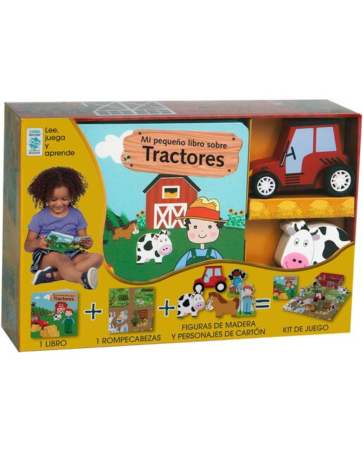 El pequeño tractor ajetreado en la granja (Lee, juega y aprende) 1