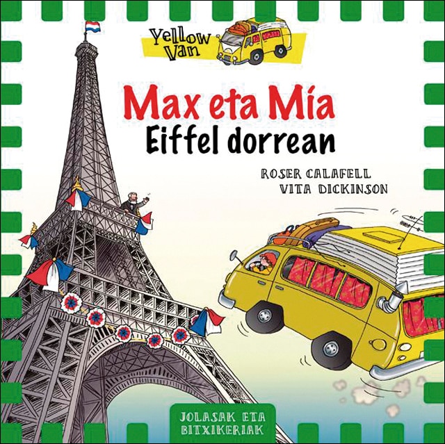 Yellow Van 13. Max eta Mia Eiffel dorrean (Capa mole) 1