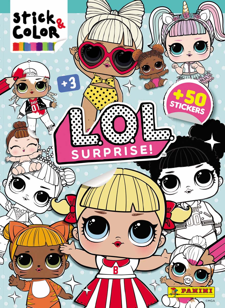 LOL SURPRISE - STICK &amp; COLOR
