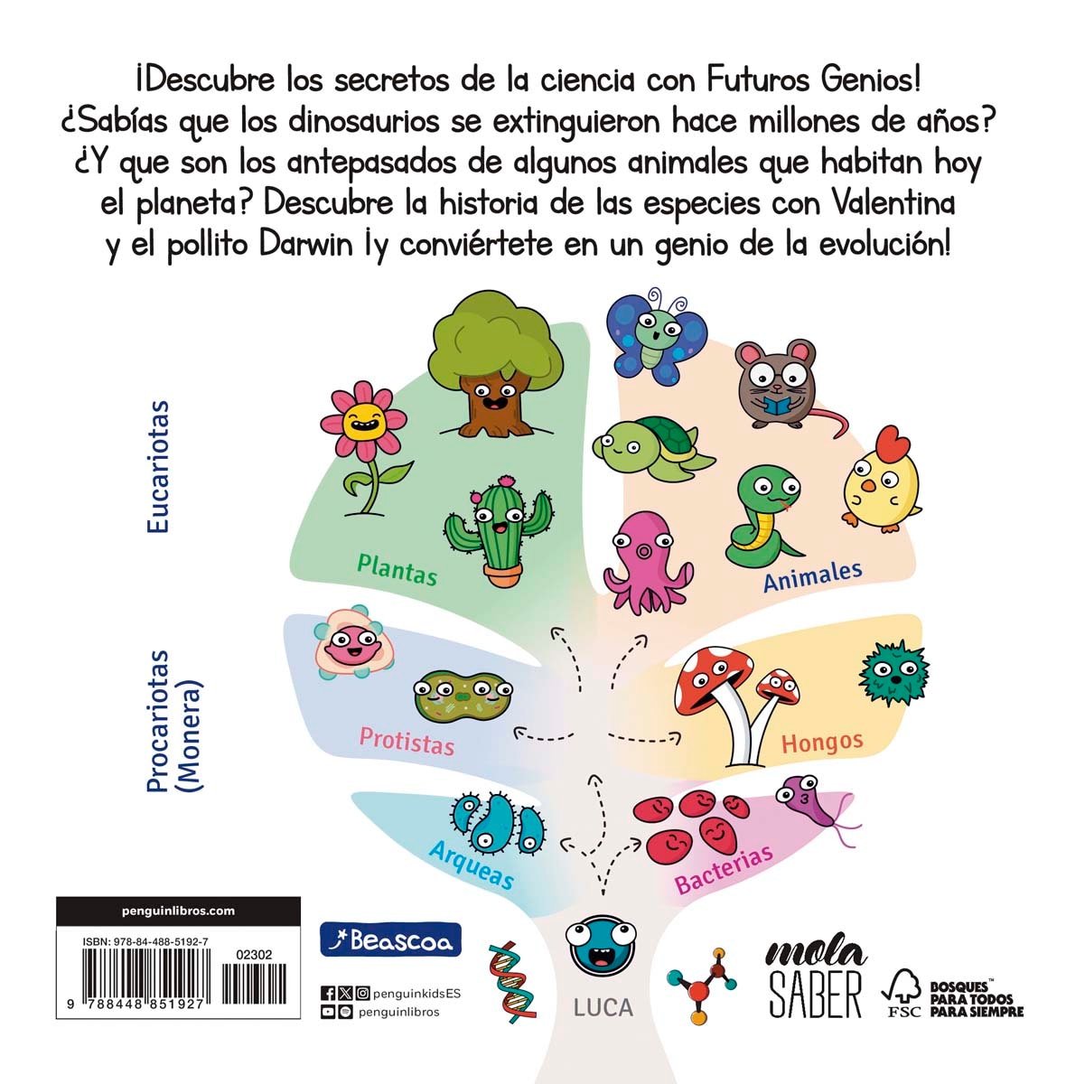 Evolución (Futuros Genios 3): La ciencia explicada a los más pequeños (Capa dura) 8