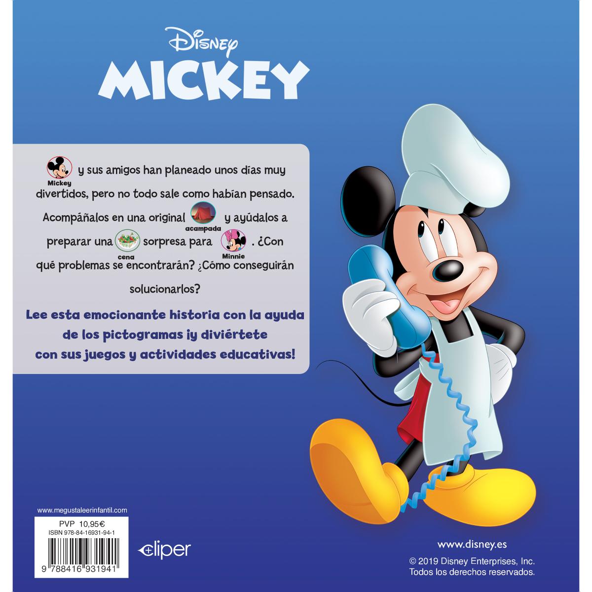 Mickey. Mis lecturas Disney (Disney. Lectoescritura): Dos divertidas historias con pictogramas y actividades  (Tapa dura) 2