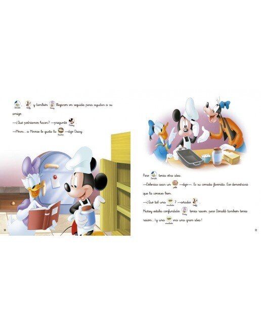 Mickey. Mis lecturas Disney (Disney. Lectoescritura): Dos divertidas historias con pictogramas y actividades  (Tapa dura) 4