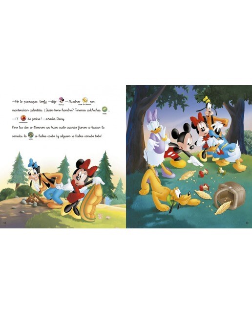 Mickey. Mis lecturas Disney (Disney. Lectoescritura): Dos divertidas historias con pictogramas y actividades  (Tapa dura) 6