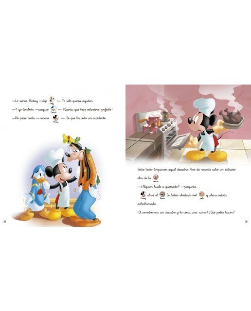 Mickey. Mis lecturas Disney (Disney. Lectoescritura): Dos divertidas historias con pictogramas y actividades  (Tapa dura) 7