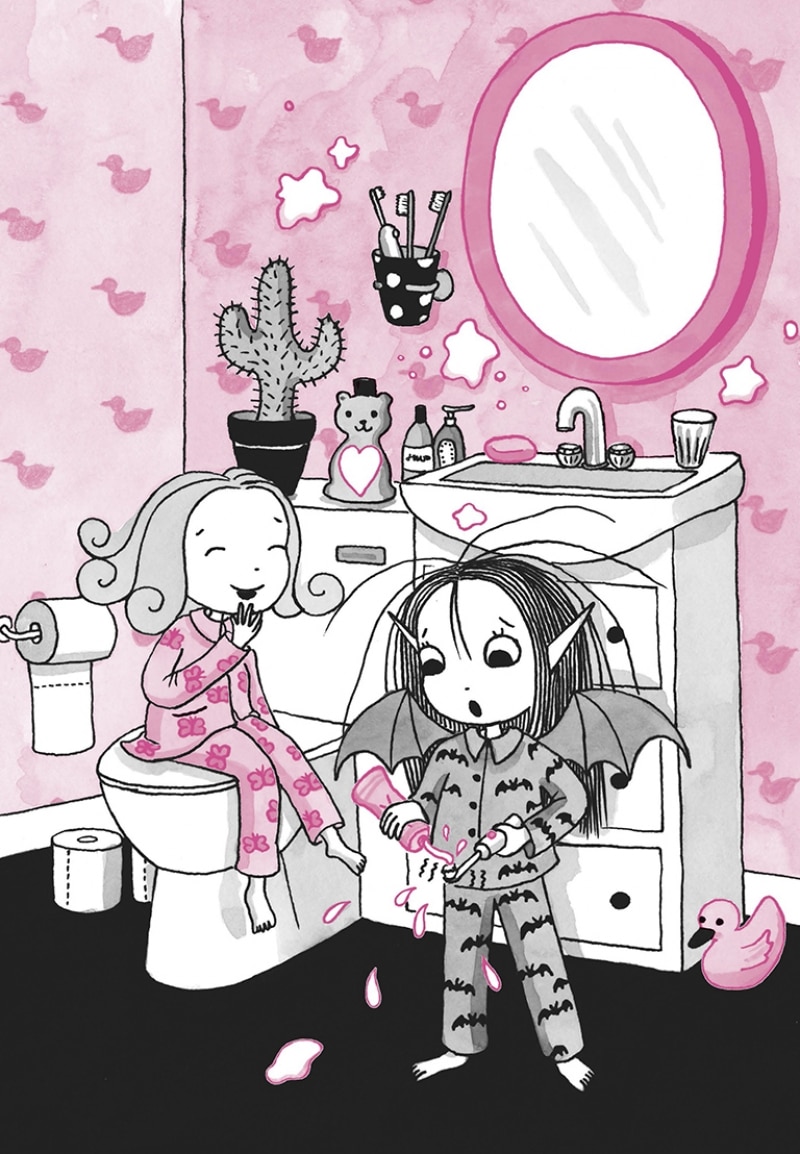 Isadora Moon 8 - Isadora Moon va a una fiesta de pijamas: ¡Un libro mágico con purpurina en la cubierta! (Tapa blanda) 2