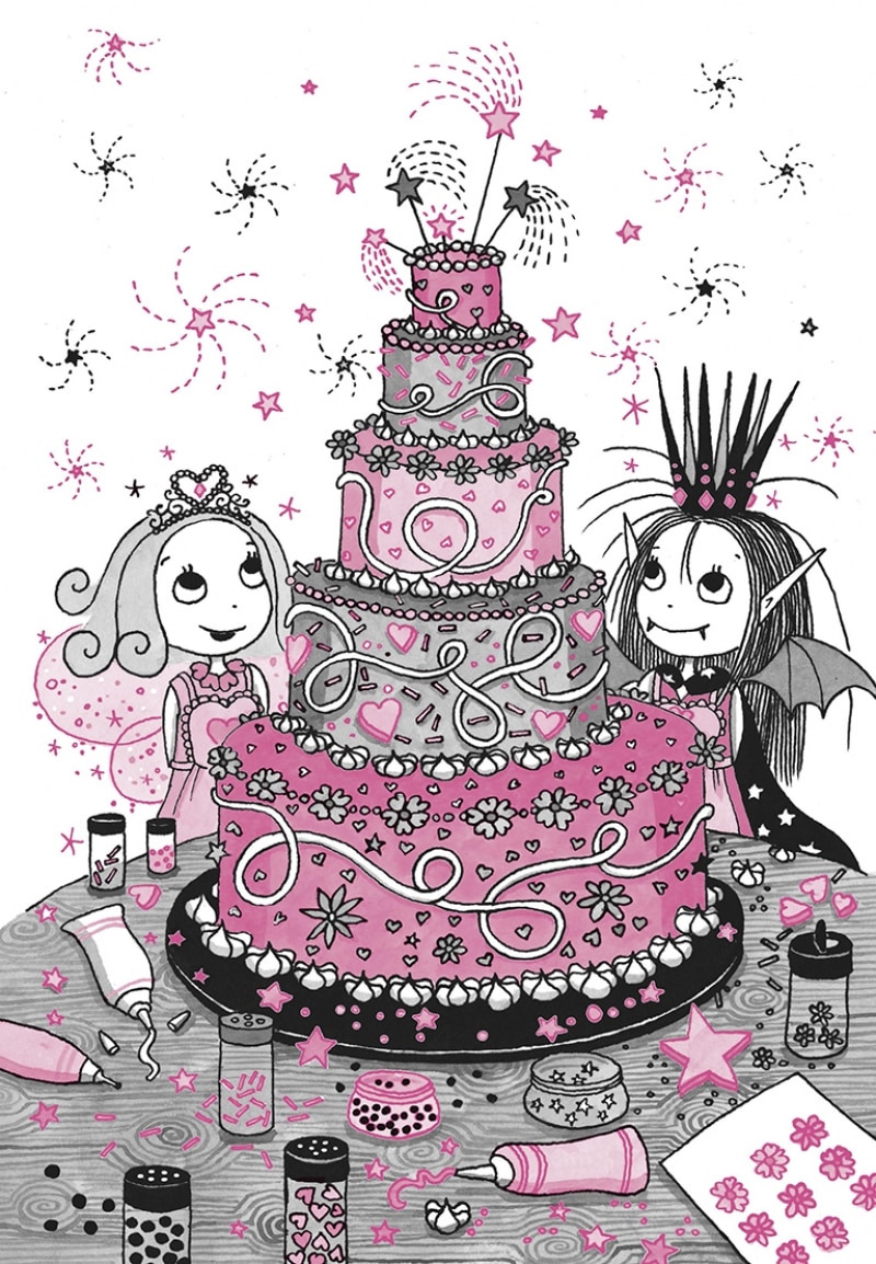 Isadora Moon 8 - Isadora Moon va a una fiesta de pijamas: ¡Un libro mágico con purpurina en la cubierta! (Tapa blanda) 5
