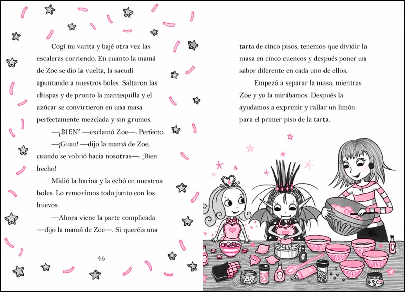Isadora Moon 8 - Isadora Moon va a una fiesta de pijamas: ¡Un libro mágico con purpurina en la cubierta!  (Tapa blanda) 7
