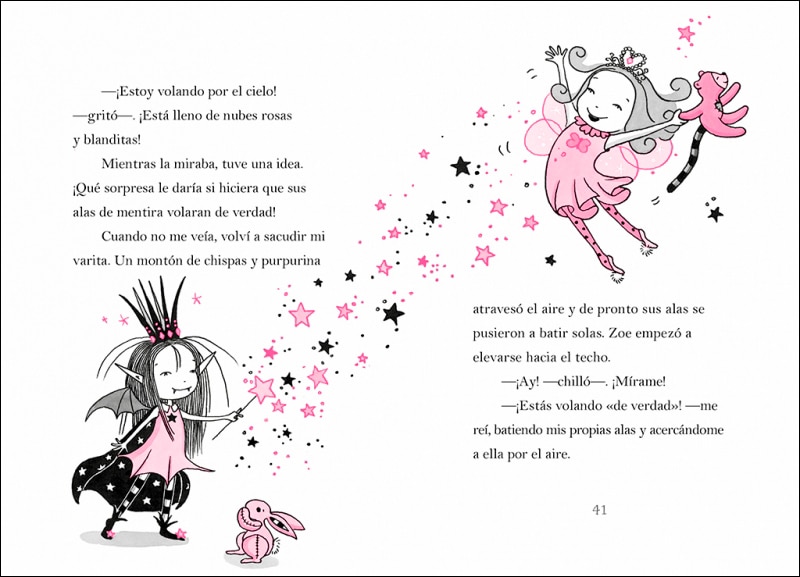Isadora Moon 8 - Isadora Moon va a una fiesta de pijamas: ¡Un libro mágico con purpurina en la cubierta!  (Tapa blanda) 9