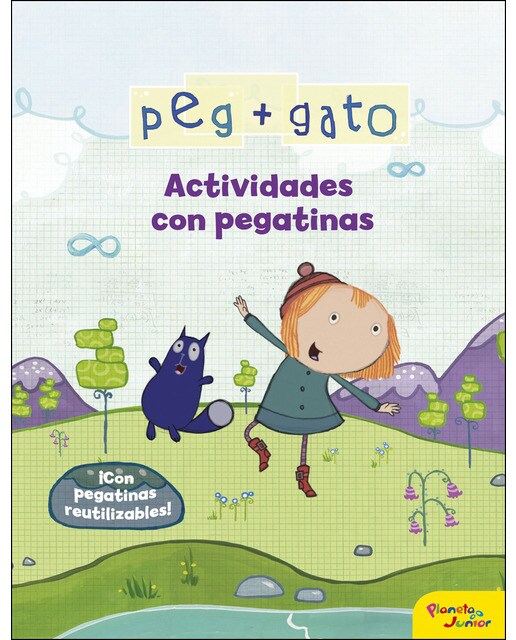 Imagen 0 de Peg + Gato. Actividades con pegatinas  (Tapa blanda)
