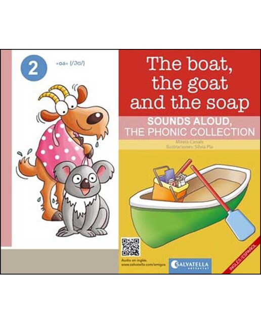 The boat,the goat and the soap: Ingles/español(Tapa blanda) 1