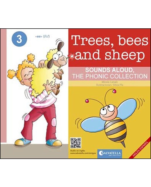 Trees,bees and sheep: Ingles/español(Tapa blanda) 1