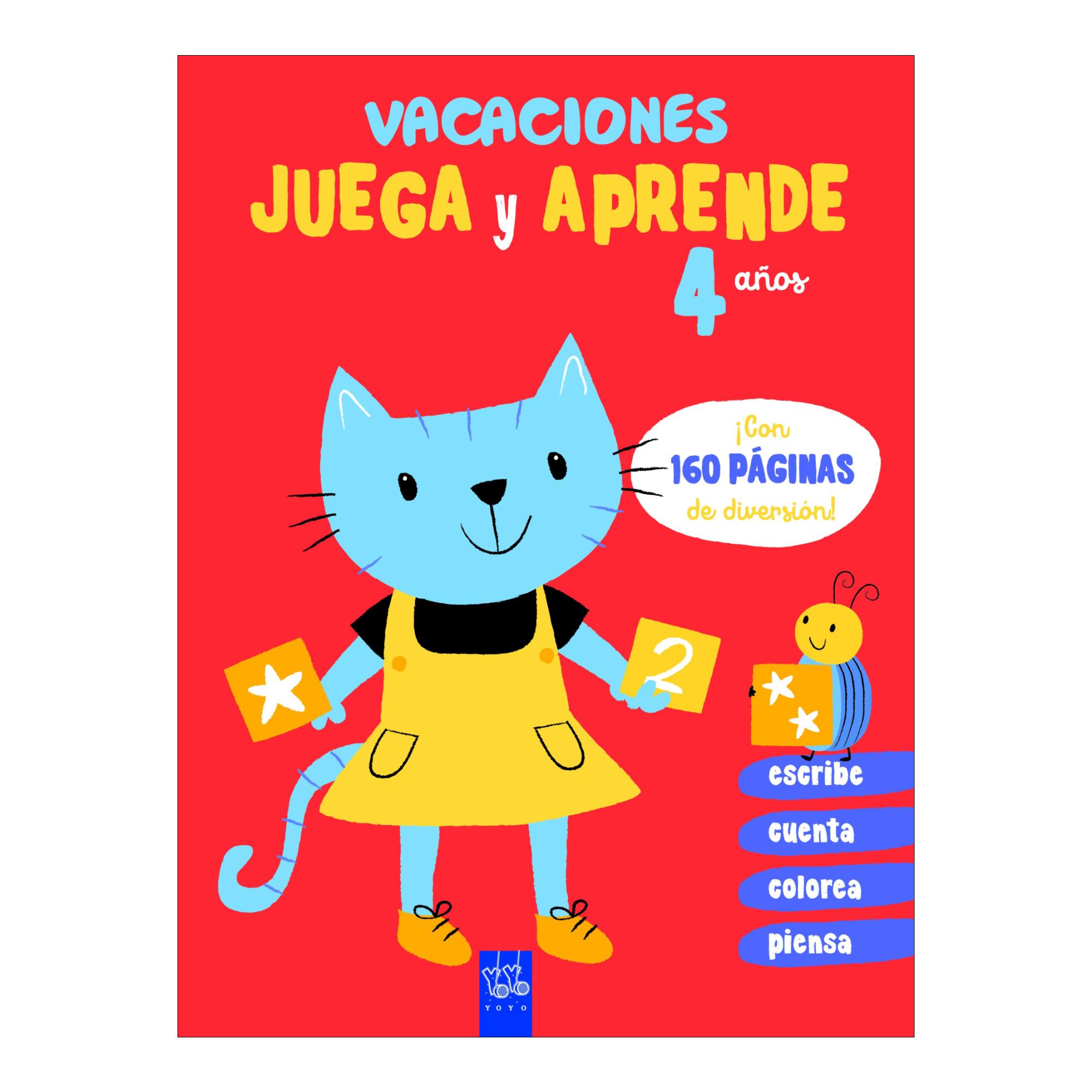 Imagen 0 de Vacaciones. Juega y aprende. 4 años (Tapa blanda)